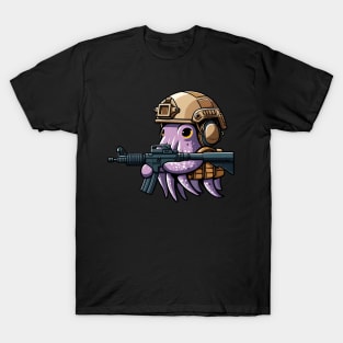 Tactical Octopus Adventure Tee: Where Intelligence Meets Style T-Shirt